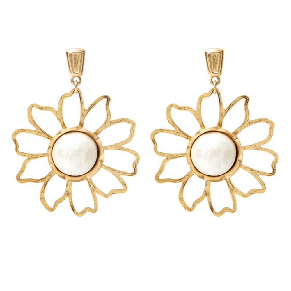 Brinker & Eliza Flower Power Earrings